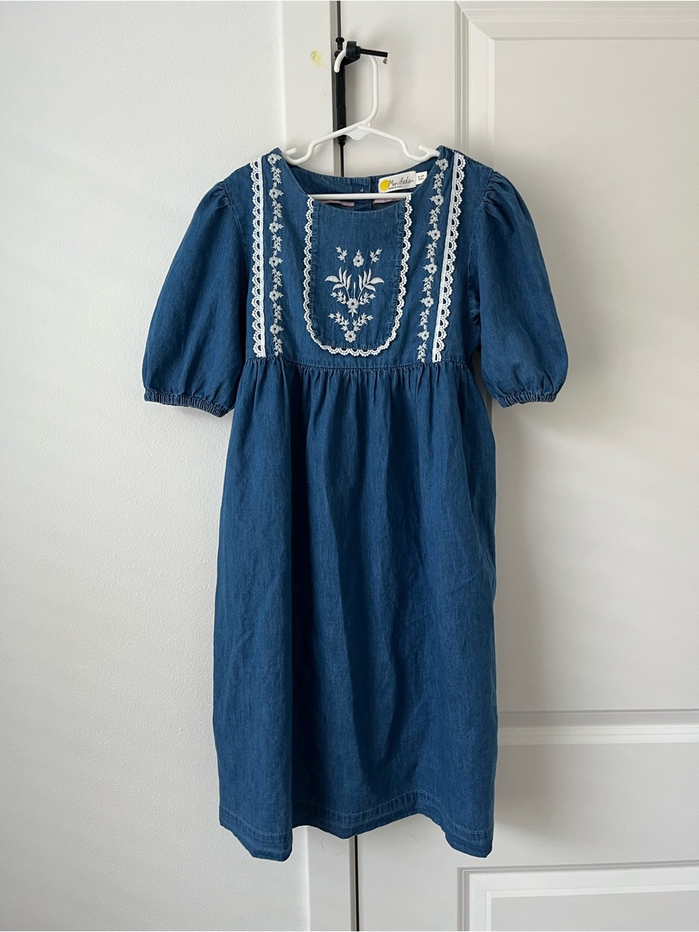 Mini Boden Denim Chambray Dress 11-12yr